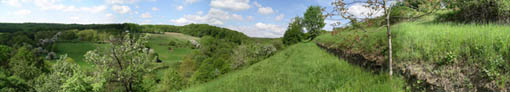 Panorama vom Sommerberg