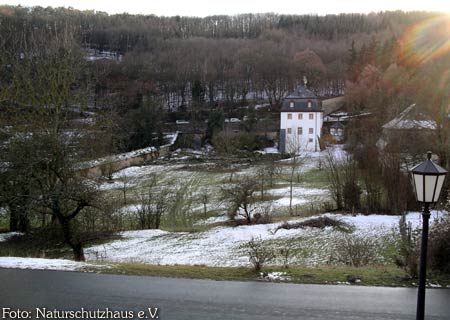 Kloster Eberbach: Winterlandschaft